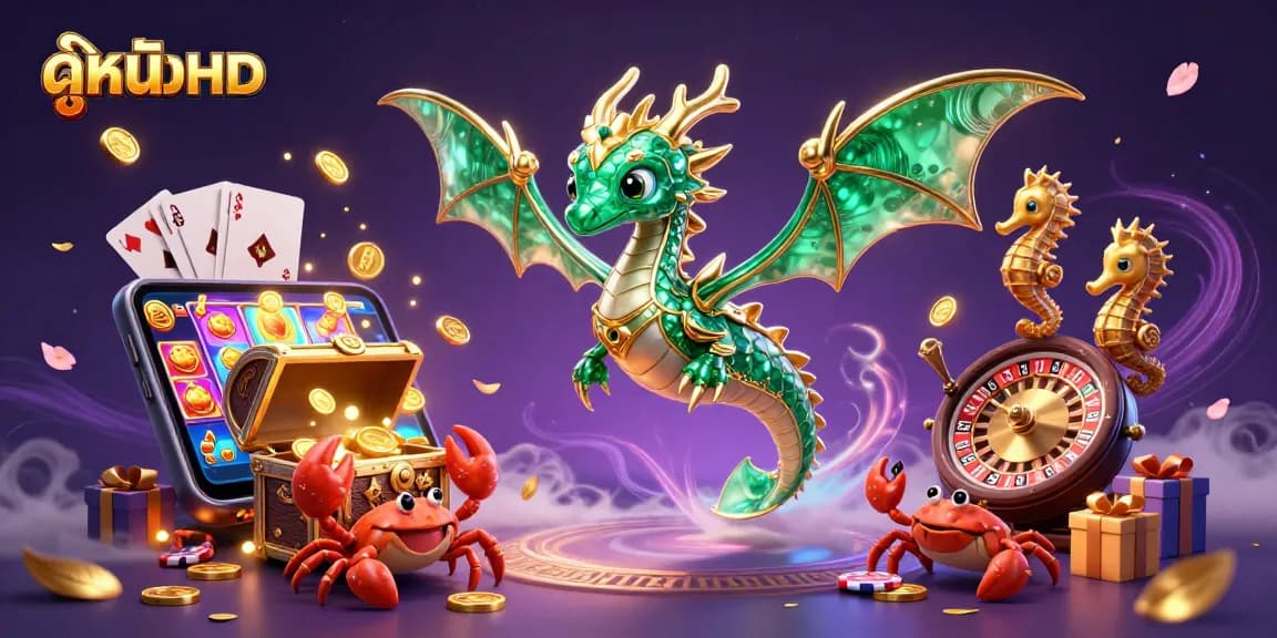 Engage in thrilling gaming adventures with ดูหนังHD showcasing slot games and enchanting sea creatures.