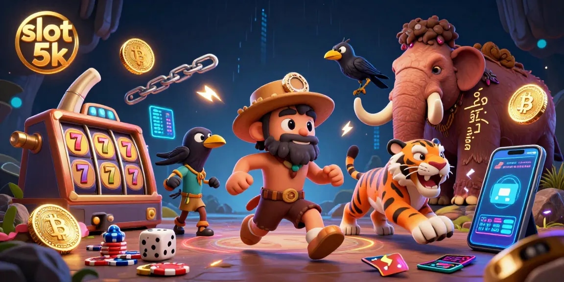 Engage in exciting gameplay with slot 5k, featuring vibrant characters and dynamic casino elements for thrilling fun.