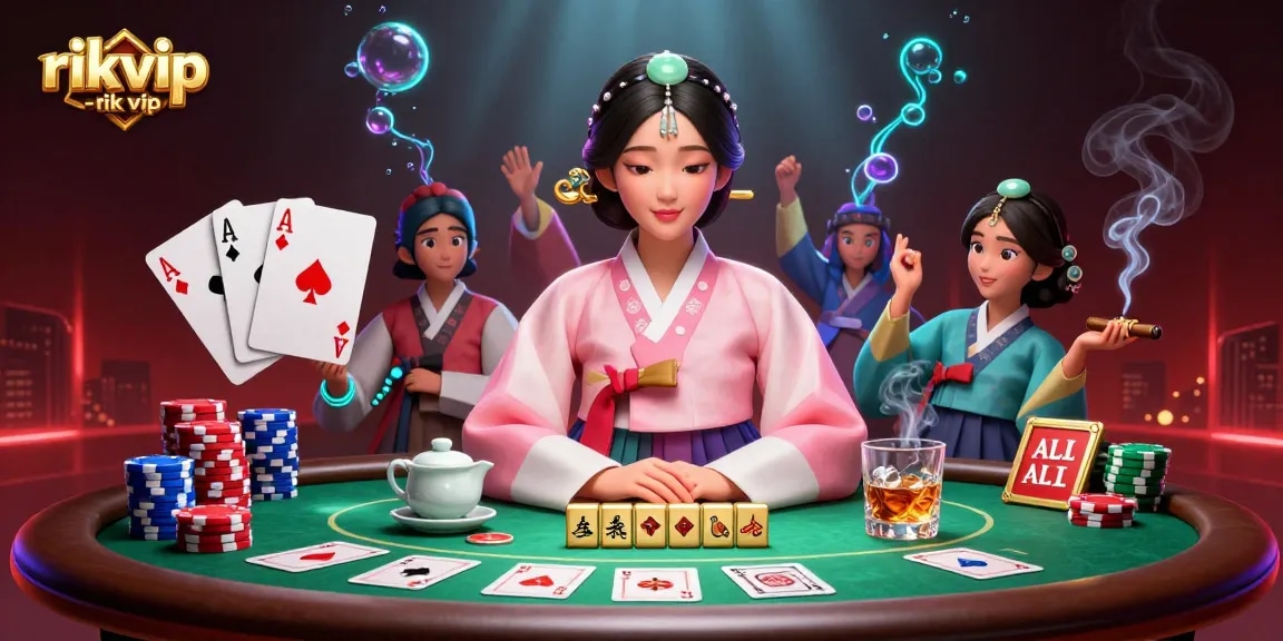 Experience the vibrant world of gambling at rikvip - rik vip with stunning poker elements and a serene atmosphere.