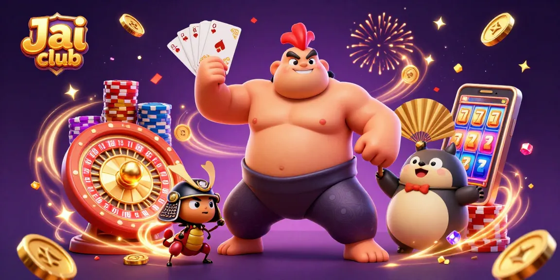 Experience the excitement of Jai club with dynamic casino action featuring lively characters and dazzling game elements