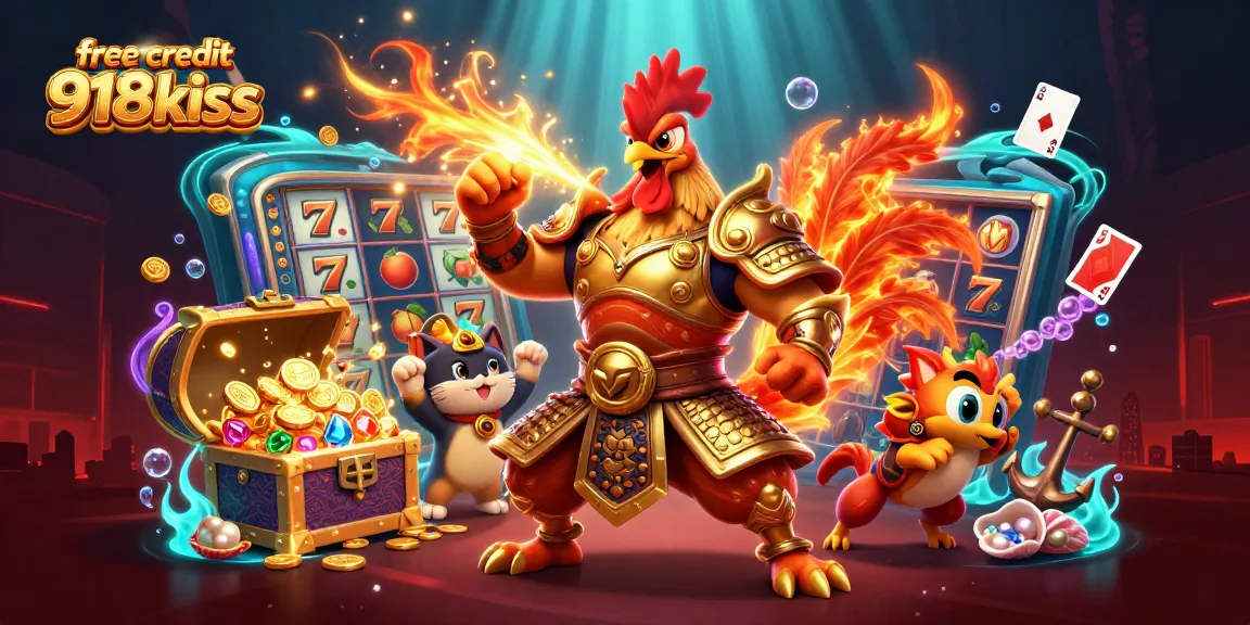 Experience free credit 918kiss by winning big with dynamic slot reels and vibrant characters!