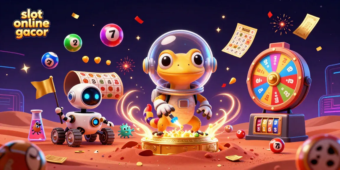 Menangkan slot online gacor dengan simbol keberuntungan di kasino emas Mars yang menakjubkan.