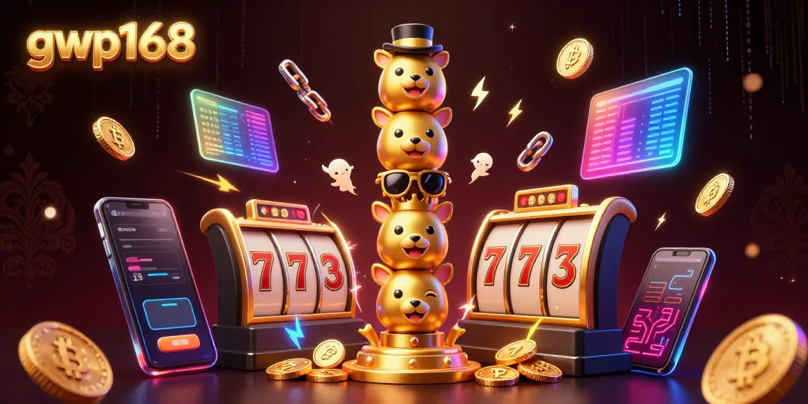 GWP168 meraih kemenangan dengan suasana jackpot ceria dan simbol kasino yang menakjubkan.