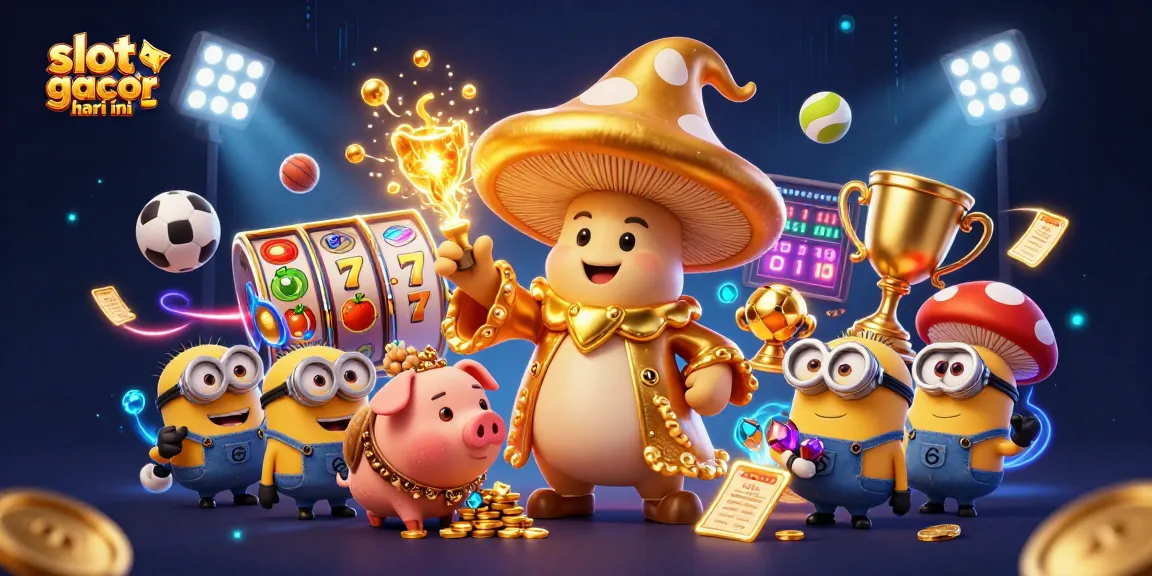 Experience slot gacor hari ini with magical characters and vibrant illustrations enhancing your gaming adventure.