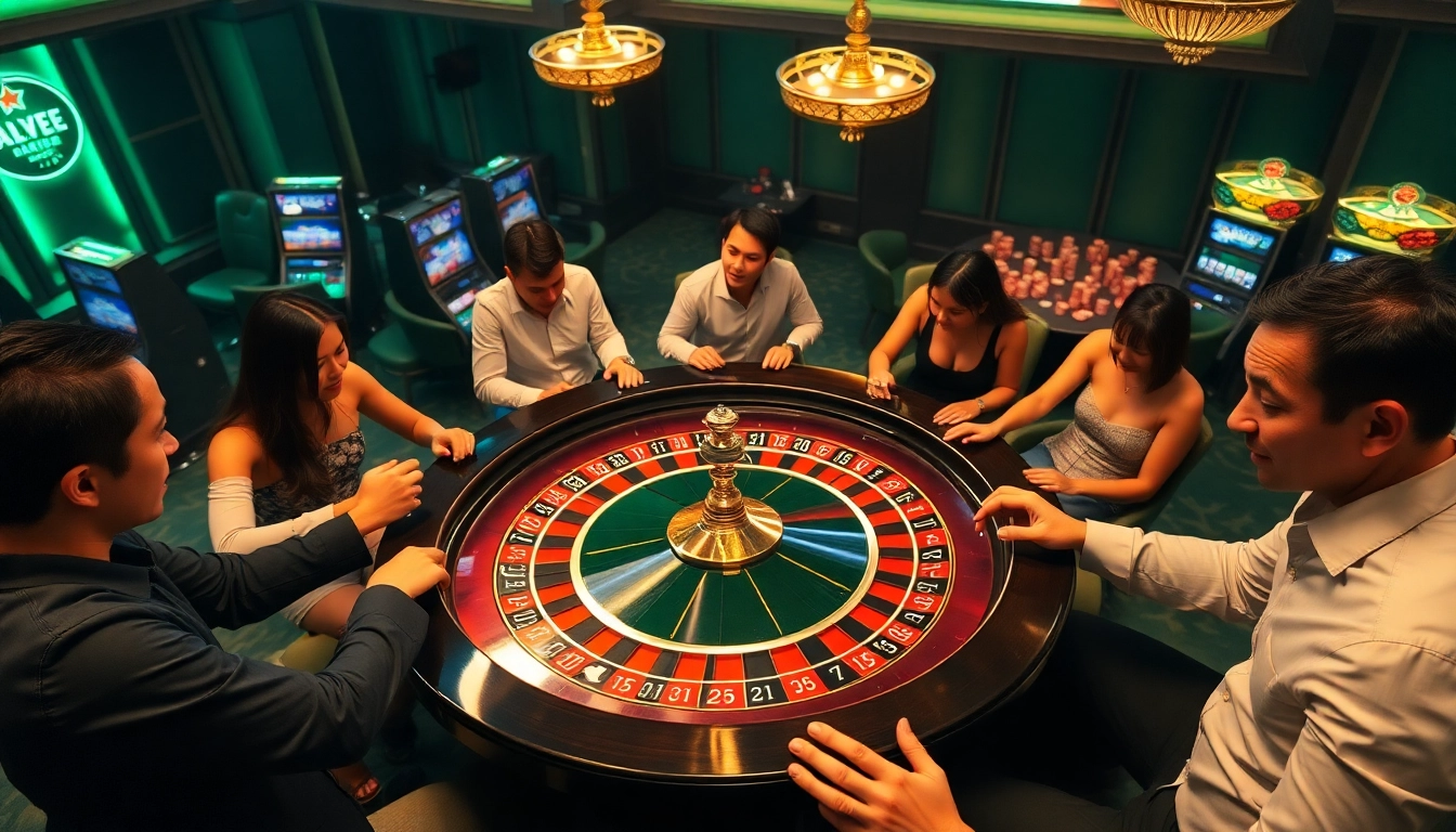 Experience high-stakes excitement at the casino while connecting with https://hanoiculturetravel.com/ in a vibrant gambling scene.