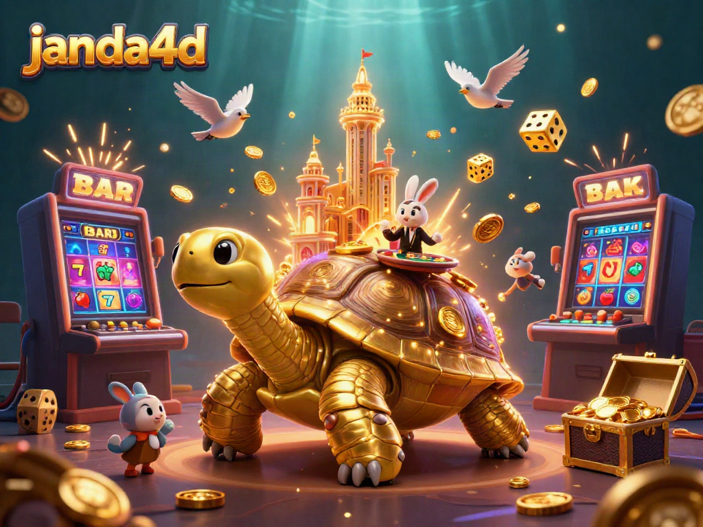 Janda4d hadir dengan ilustrasi 3D karnaval kasino yang penuh keberuntungan dan keceriaan.