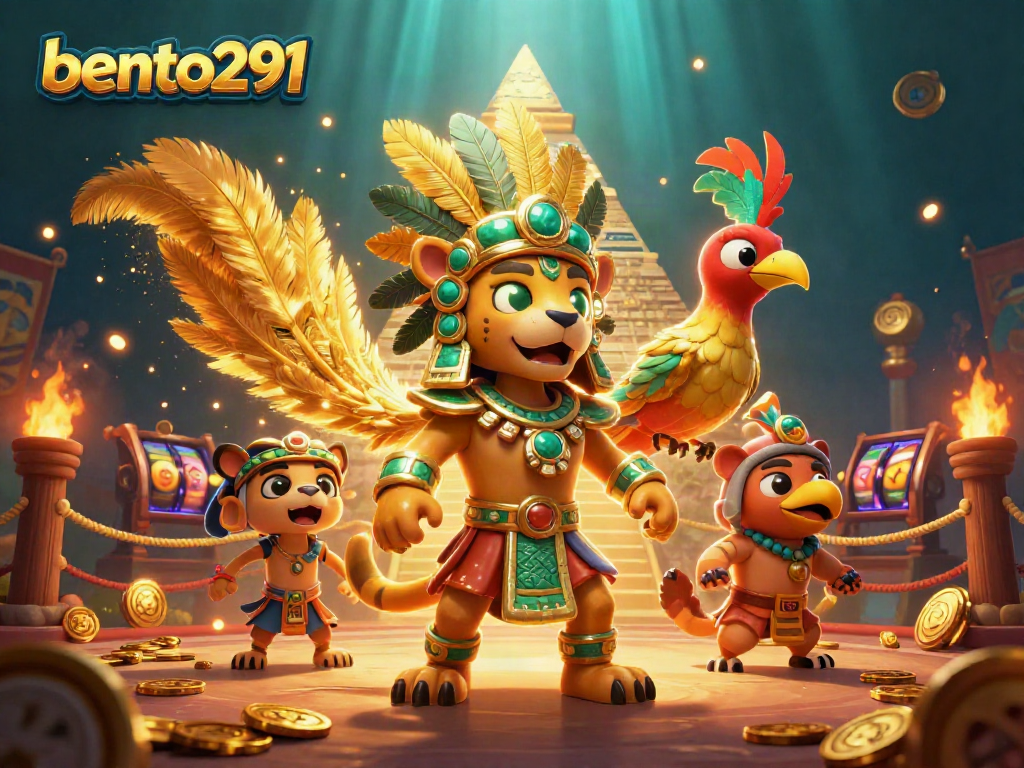 Engage with bento291's vibrant casino atmosphere featuring spinning slots and ancient themes.