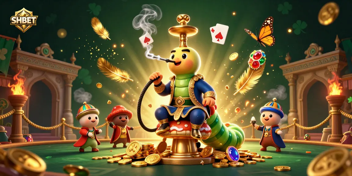 Engage with SHBET's vibrant casino world through a rich 3D illustration depicting exciting poker and gaming elements.
