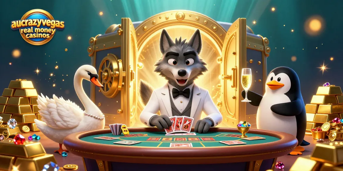 Experience the excitement of aucrazyvegas real money casinos with vibrant characters and rich treasures.