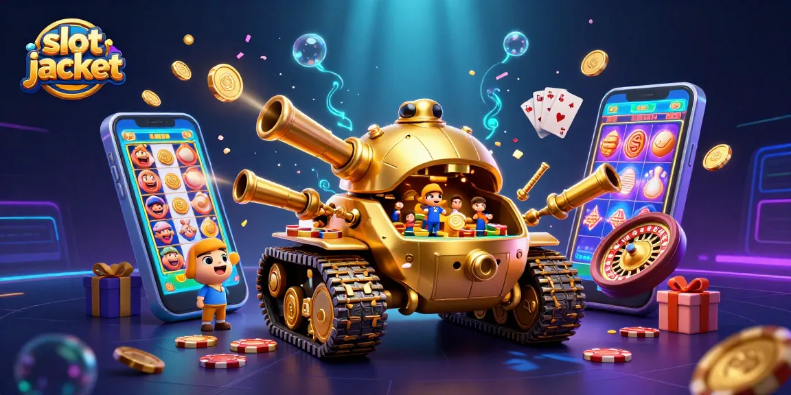 Experience the thrill of the slot jackpot with vibrant casino elements and immersive 3D visuals.