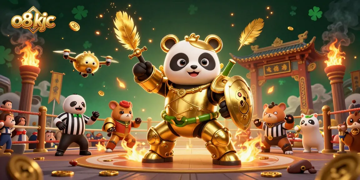 Engage with exciting gameplay in the o8 kjc arena featuring vibrant characters and dynamic casino elements.
