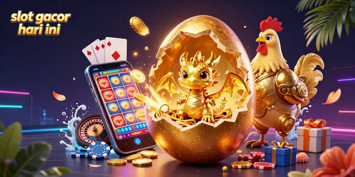 Engage with slot gacor hari ini as golden treasures unfold in this 3D casino adventure.