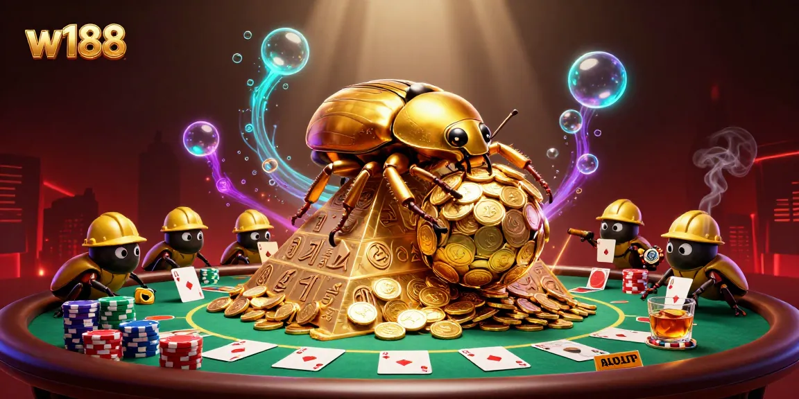 W188 players rolling in jackpots while enjoying a vibrant and engaging online casino environment.